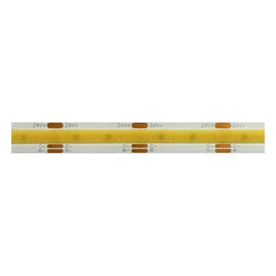 LED COB Ταινία 24V DC 7W/m CCT 630lm/m IP20 Ra90 608LEDs/m 10mm 5m Ρολό 