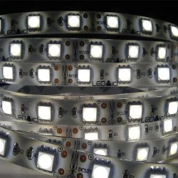 LED ταινία 5m 7,2W 24VDC μπλέ φως IP33 μη στεγανή εύκαμπτη αυτοκόλλητη