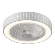 Ανεμιστήρας οροφής “STEFY” λευκός 12″ 35W Φ50 με 3 χρονοδιακόπτη και 3 επιλογές φωτισμού
