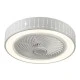 Ανεμιστήρας οροφής “STEFY” λευκός 12″ 35W Φ50 με 3 χρονοδιακόπτη και 3 επιλογές φωτισμού