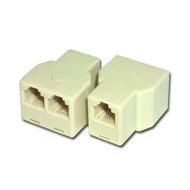 Αντάπτορας με απόληξη RJ11 6P4C (Female) σε 2xRJ11 6P4C (Female) παράλληλα