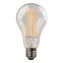 Λάμπα Led Crossed Filament 9W με ντουί E27 και ενδιάμεσο φως 4000K 220-240V με διάφανο κάλυμμα