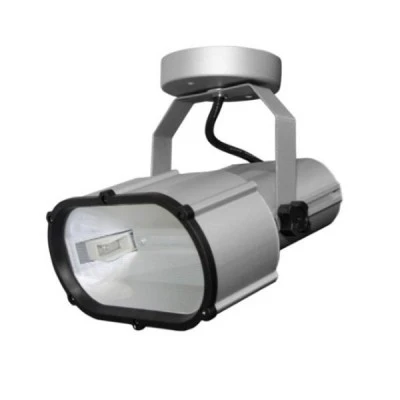 Προβολέας επίτοιχος οβάλ γκρι με ντουί HQI Rx7s 70W μετάλλου πλήρες με μετασχηματιστή Προβολέας επίτοιχος οβάλ γκρι με ντουί HQI Rx7s 70W μετάλλου πλήρες με μετασχηματιστή