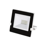 Προβολέας LED slim SMD 10W 230V 4000k ενδιάμεσο φως με φωτοκύτταρο ημέρας-νύχτας 1050lm IP65