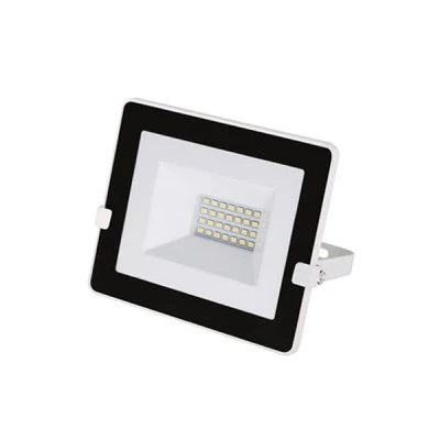 Προβολέας LED slim SMD 20W 230V 4000k ενδιάμεσο φως με φωτοκύτταρο ημέρας-νύχτας 1800lm IP65