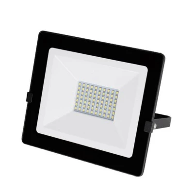 Προβολέας LED-SMD slim 50W 230V με φωτοκύταρο 4000Κ ενδιάμεσο φως IP65 σε μαύρο χρώμα Προβολέας LED-SMD slim 50W 230V με φωτοκύταρο 4000Κ ενδιάμεσο φως IP65 σε μαύρο χρώμα