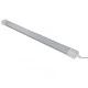 Led φωτιστικό πάγκου κουζίνας 60cm 18W 230VAC 3000k θερμό φως ασημί βάση 1400Lumen χωρίς διακοπτάκι