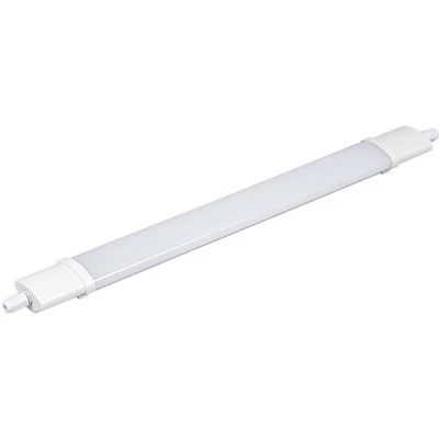 Φωτιστικό LED πολυκαρμπονικό 45W 150cm 230V ενδιάμεσο χρώμα φωτ΄ός 4000k 4500lm με ανισχνευτή κίνησης μικροκυμάτων Φωτιστικό LED πολυκαρμπονικό 45W 150cm 230V ενδιάμεσο χρώμα φωτ΄ός 4000k 4500lm με ανισχνευτή κίνησης μικροκυμάτων