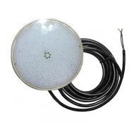 Λάμπα led PAR56 πισίνας λεπτή ρητίνης 18W 12V αδιάβροχη IP68 3000K θερμό φως