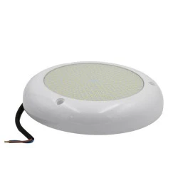 Λάμπα led PAR56 πισίνας λεπτή ρητίνης 30W 12V 3000K θερμό λευκό φως 2400lm αδιάβροχη IP68