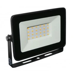 Προβολέας  led smd eco 20W RGB 24VDC με ανθρακί σώμα στεγανός IP65 απαραίτητο RGB controller