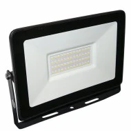 Προβολέας με led smd 50W 230V μαύρος eco πορτοκαλί φως αλουμινίου στεγανός IP65