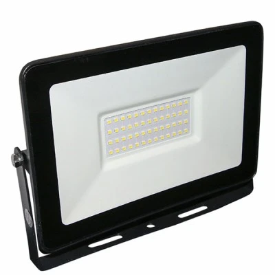 Προβολέας με led smd 50W 230V μαύρος eco πορτοκαλί φως αλουμινίου στεγανός IP65 Προβολέας με led smd 50W 230V μαύρος eco πορτοκαλί φως αλουμινίου στεγανός IP65