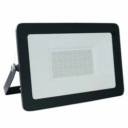 Προβολέας μαύρος με led smd 70W 230V eco 3000k θερμό φως 6000lm αλουμινίου στεγανός IP65