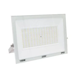 Προβολέας LED SMD 150W 230V λευκός IP65 3000K θερμό λευκό φως 