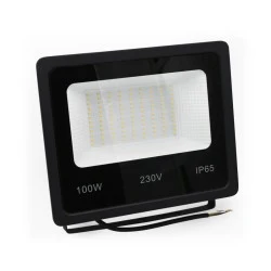 Προβολέας Led SMD 230V 10W με θερμό  φως 9000lm 120° λευκό σώμα αλουμινίου IP65