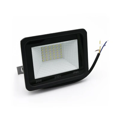 Προβολέας Led SMD 230V 30W με ψυχρό φως 1800lm 120° μαύρο σώμα αλουμινίου IP65