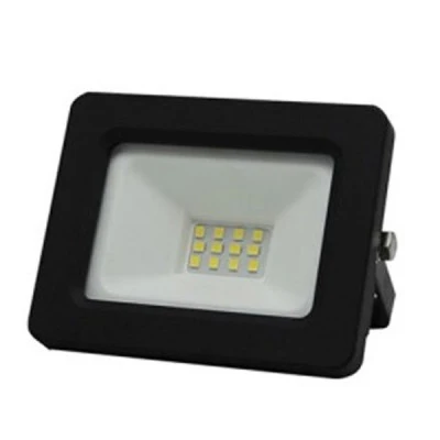 Προβολέας Led SMD 230V 10W με μπλε φως  120° μαύρο σώμα αλουμινίου IP65
