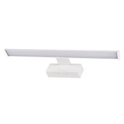 Φωτιστικό LED λουτρού 8W ενδιάμεσο χρώμα φωτός 4000Κ 640lm σε λευκό χρώμα αλουμινίου με μήκος 40cm Φωτιστικό LED λουτρού 8W ενδιάμεσο χρώμα φωτός 4000Κ 640lm σε λευκό χρώμα αλουμινίου με μήκος 40cm
