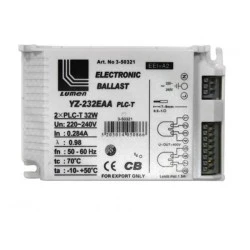 Ηλεκτρονικό σύστημα έναυσης για λάμπες PLC 2x32W 4pin με προστασία 220V-240V 50/60Ηz
