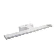 Φωτιστικό LED λουτρού αλουμινίου 60cm 12W χρώμα φωτός ενδιάμεσο 4000K στεγανό IP44 & σε χρώμα λευκό Φωτιστικό LED λουτρού αλουμινίου 60cm 12W χρώμα φωτός ενδιάμεσο 4000K στεγανό IP44 & σε χρώμα λευκό