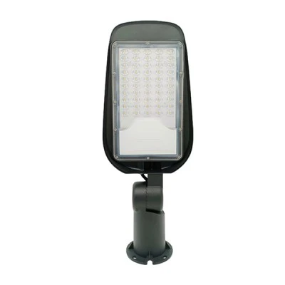 Φωτιστικό δρόμου Led 50W 4000Κ ενδιάμεσο λευκό φως IP65 & σπαστό βραχίονα Φωτιστικό δρόμου Led 50W 4000Κ ενδιάμεσο λευκό φως IP65 & σπαστό βραχίονα