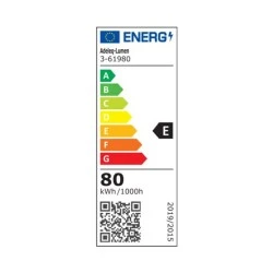 Φωτιστικό δρόμου Led 80W με σπαστό βραχίονα IP65 & 4000Κ ενδιάμεσο λευκό φως 