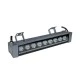 Μπάρα - προβολέας LED επιμήκης γραφίτης 30cm 10W 10° ψυχρό λευκό φως 6300k στεγανός IP65