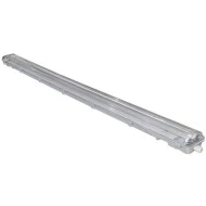Φωτιστικό στεγανό mini πολυκαρμπονικό για LED T8 230V 2x150cm τροφοδοσίας 2 άκρων στεγανό IP65