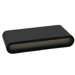 Φωτιστικό LED επίτοιχο διπλής κατεύθυνσης 12W CCT επιλογή απόχρωσης φωτός 600lm γραφίτης IP54