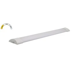 Φωτιστικό LED οβάλ 24W με ρύθμιση απόχρωσης φωτός CCT 2600lm με διάσταση 900x75x25mm