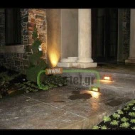 Φωτιστικό σώμα διαδρόμου χωνευτό ορθογώνιο με κουτί 0.8W 230V 6000k ψυχρό φως στεγανό IP54 με 12led