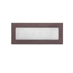 Led φωτιστικό αλουμινίου επίτοιχο ορθογώνιο mini σαγρέ σκουριά 10led 0.6W 230V ψυχρό φως Led φωτιστικό αλουμινίου επίτοιχο ορθογώνιο mini σαγρέ σκουριά 10led 0.6W 230V ψυχρό φως