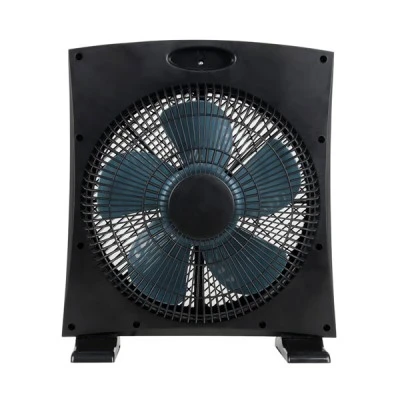 Ανεμιστήρας επιδαπέδιος Box Fan Airbox Φ30 45W με 3 ταχύτητες λειτουργίας 5 λεπίδες σε μαύρο χρώμα 
