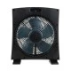Ανεμιστήρας επιδαπέδιος Box Fan Airbox Φ30 45W με 3 ταχύτητες λειτουργίας 5 λεπίδες σε μαύρο χρώμα 
