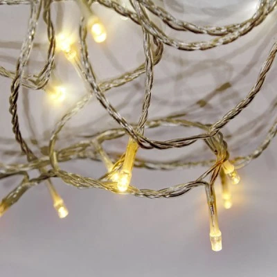 300 χριστουγεννιάτικα mini led θερμό φως με πρόγραμμα σε πλεξούδα & διάφανο καλώδιο IP44 300 χριστουγεννιάτικα mini led θερμό φως με πρόγραμμα σε πλεξούδα & διάφανο καλώδιο IP44