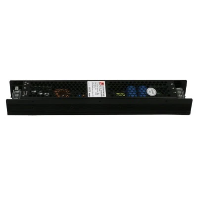Τροφοδοτικό αλουμινίου dimmable mini μαύρο χρώμα 300W 230V σε 12V 287x50x30mm IP20