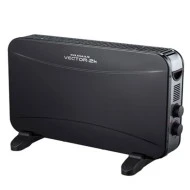 Θερμοπομπός τύπου Convector 2000W με θερμοστάτη Vector 2K Telemax & ασφάλεια υπερθέρμανσης