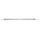 Led μπάρα αλουμινίου 1.5W 12VDC μίνι 30cm στεγανή IP65 θερμό λευκό φως 110lumen και 18led Led μπάρα αλουμινίου 1.5W 12VDC μίνι 30cm στεγανή IP65 θερμό λευκό φως 110lumen και 18led