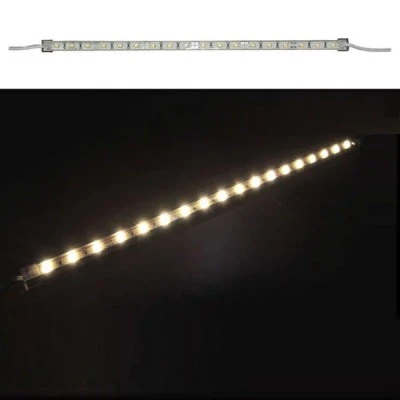 Led μπάρα αλουμινίου 1.5W 12VDC μίνι 30cm στεγανή IP65 θερμό λευκό φως 110lumen και 18led Led μπάρα αλουμινίου 1.5W 12VDC μίνι 30cm στεγανή IP65 θερμό λευκό φως 110lumen και 18led