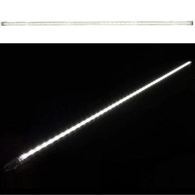 Led μπάρα αλουμινίου 1m στεγανή IP54 11W 24VDC λευκό ψυχρό φως με 48led 1320lumen