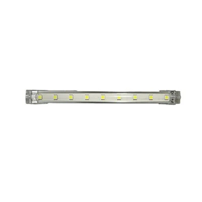 Led μπάρα αλουμινίου μίνι 20cm 3W 24VDC στεγανή IP54 θερμό λευκό φως 200lumen και 9led