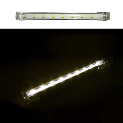 Led μπάρα αλουμινίου μίνι 20cm 3W 24VDC στεγανή IP54 θερμό λευκό φως 200lumen και 9led