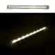 Led μπάρα αλουμινίου μίνι 20cm 3W 24VDC στεγανή IP54 θερμό λευκό φως 200lumen και 9led