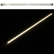 Led μπάρα αλουμινίου στεγανή IP54 6W 24VDC μίνι 50cm θερμό λευκό φως με 24led 500lumen
