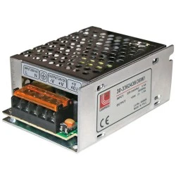 Τροφοδοτικό για ταινίες led 36W 240V/24VDC με προστασία από υπερφόρτωση και βραχυκύκλωμα