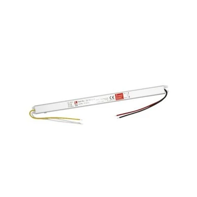 Τροφοδοτικό στενό για Led ταινίες 240V σε 12VDC 48W IP20 διαστάσεων 282x18x18mm Τροφοδοτικό στενό για Led ταινίες 240V σε 12VDC 48W IP20 διαστάσεων 282x18x18mm
