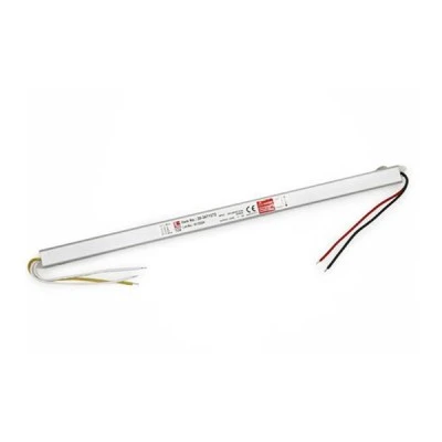 Τροφοδοτικό για Led ταινίες στενό 72W 240V σε 12VDC IP20 διαστάσεων 375x18x18mm