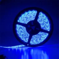 Led ταινία ECO 5m λευκή 7.2W/m 12VDC μπλε φως αυτοκόλλητη στεγανή IP54 κατάλληλη για εξωτερική χρήση