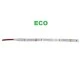 Led ταινία 5m ECO λευκή 7.2W/m 12VDC κόκκινο φως αυτοκόλλητη στεγανή IP54 ιδανική για εξωτερική χρήση